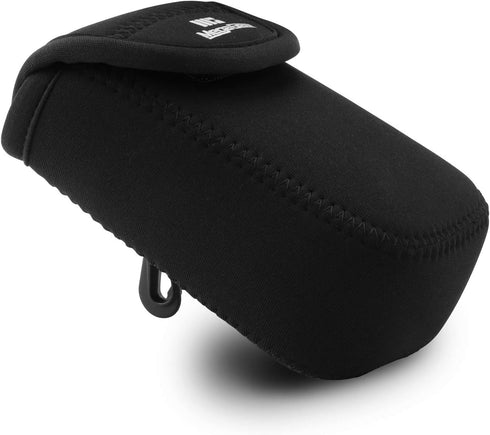 MegaGear Ultra Light Neoprene Camera Case, Compatible with Sony ZV-1F, ZV-1, Black