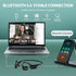 MP3 32GB HIFI WALKER Open Ear Headphones for Sports with Built-in Player, Air Conduction Bluetooth Headphones, Storage