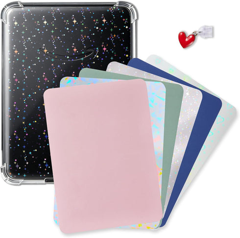 CoBak Clear Case for All-New 7" E-Readers - with 6 Pcs Inserts Cardstock