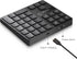 SurnQiee 2.4G 35-Keys Wireless Numeric Keypad, Rechargeable Number Pad for Efficient Data Input