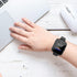 Screen Protector for Amazfit Bip 3/Bip 3 Pro Smartwatch, 2-Pack Hard PC Bumper Full Face Cover Accessories (Black)