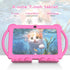 Kids 7 Inch Tablet for Android 12, Toddler Tablets with Protective Cover, 32GB+4GB WiFi Bluetooth Dual Camera