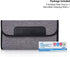 JJC 4 Pockets Lens Filter Case for Filters Up to 82mm, Foldout Filter Pouch with Microfiber Cleaning Cloth