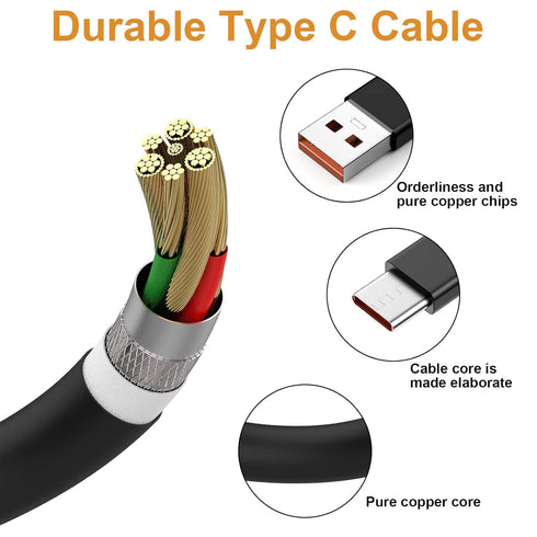 USB C Charging Cable for Xbox Series X, PS5 DualSense Controllers Compatible with 5 PS5 Dual Sense, Xbox Series X/S