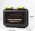 CR2 CR123A Lithium Battery Organizer Case, 28 Slots, Waterproof Hard Case for CR17345/CR16340/CR18350, Explosionproof