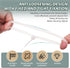 REZOSY 14 Inch (100 Pack) 60 lb White Clear Zip Ties - Heavy Duty UV Resistant Self-Locking Nylon Cable Ties