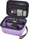 Vlogging Camera Case, Purple for Duluvulu/TEBNGIHNM/zheozeig/Oiadek 4K Digital Cameras for Youtube, Carrying Storage
