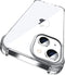 ORIbox Clear Case for iPhone 14/13, Shockproof Protection with 4 Corners, Clear Case for Women Men Girls Boys Kids