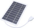 2 Solar Panel Power Bank, Monocrystalline Silicon USB Outputs High Efficiency Portable Phone Charger, with Compact Size