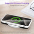 oakxco Thin Slim Clear Case for iPhone 15 Pro Max - Transparent Hybrid Hard Shell & Soft Silicone Rubber Bumper, White
