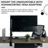 HumanCentric VESA Mount Adapter for HP Pavilion 27xw, 25xw, 24xw, 23xw, 22xw, 22cwa, 27cw, 25cw, 24cw, 23cw, 22cw