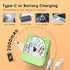 SKYANS Portable CD Player with Bluetooth, Rechargeable CD Player for Home/Car, Built-in HiFi Speakers, Headphones, LCD
