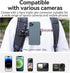360 Swivel Backpack Clip Mount with Phone Holder, Bag Belt Shoulder Strap Accessory for GoPro Max Hero and DJI Action
