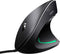 Wired Optical Vertical Mouse, Ergonomic with 4 Adjustable DPI 800/1200/2000/3200, 5 Buttons USB for Large Hands