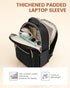 Backpack 17.3 inch,Designer Backpack Backpack,Quilted Backpack Daypack, LOVEVOOK Laptop for Women with Giant Tumbler