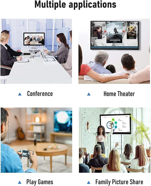 USB C to HDMI Digital AV Adapter for iPhone 15, 1080P Video & Audio Sync Converter with Charging Port for iPhone 15Pro