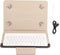 HD 10 Tablet Case, Universal Tablet Keyboard Case, Slim Folding PU Leather Stand Cover with Bluetooth Keyboard for Most