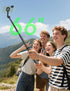 Takerers 66" 360 Magnetic Selfie Stick Tripod for iPhone Magsafe, Rotatable Aluminum Strong Magnetic Cell Phone Tripod