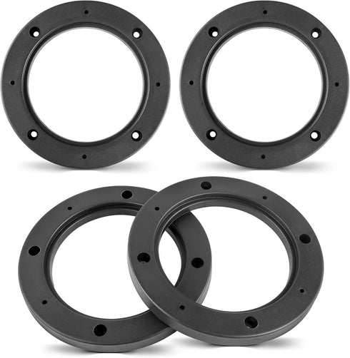 4 Inch Speaker Spacer Adapter Ring Mounting Bracket 4 PCS, Universal Fit 4 Plastic Speaker Ring Adapter