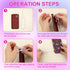 2pcs Beaded Phone Bracelet Strap, Crystal Butterfly Flower Pearl Lanyard for Women Phone Keychain Charm