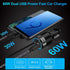60W Super Fast Charging Android Car Charger Type C Rapid Samsung Car Charger with 3ft Built-in USB C Cable for Samsung