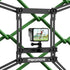 Black Aluminum Fence Mount for Action Camera, Compatible with GoPro, Phones, Digital Camera, Ideal for Recording Games