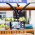 ULANZI Camera Tripod, Mini Flexible Stand with Hidden Phone Holder, 1/4'' Screw for Universal Cameras