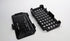 Compact Raspberry Pi Zero Protective Case, Black Carbon Fiber Look