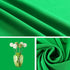 LCUIRC 10X12ft Green Screen Backdrop for Photography, Chromakey Polyester Collapsible Greenscreen Background