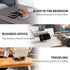 Foldable 2 in 1 Magnetic Charging Station for Apple, Aluminum Alloy Wireless Travel Charger Stand for iPhone 15/14/13