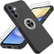 for Samsung Galaxy A15 5G Case with Screen Protector×2, 360° Magnetic Ring Holder Kickstand Phone Case for Samsung A15