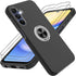 for Samsung Galaxy A15 5G Case with Screen Protector×2, 360° Magnetic Ring Holder Kickstand Phone Case for Samsung A15