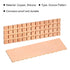 MECCANIXITY Copper Heatsink 70x20x2mm with Thermal Pad and Rubber Ring for PC, Laptop Cooler, M.2 SSD Memory, 1 Set