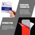 Yexiya 4 Pack 1.1x1.9 4 Double Sided Sticky Adhesive Pads Replacement Mounting Tape for Magnetic Phone Car Mount, Dash