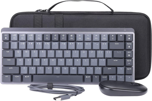 Aenllosi Hard Case Compatible with Logitech MX Mechanical Mini Wireless Illuminated Keyboard