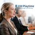 Headset V5.4, 23H Bluetooth Talk Time Wireless Headphone Cell Phone Earpiece with LED Display, Handsfree Single Earbud