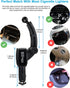 Cigarette Lighter Car Phone Mount with Dual USB Charger, Fast Charging Holder for iPhone 15 Pro Max, Samsung Galaxy