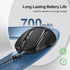 TECKNET Wireless Mouse (BT5.0/3.0 & 2.4G) Rechargeable 4800 DPI Silent Mouse, 8 Buttons, USB A Wide Compatibility -
