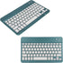 Zunate Ultra Slim Bluetooth Keyboard, Multi-Device Portable Lightweight Keyboard for Tablet, Computer, and Phone