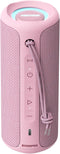 MIATONE Portable Bluetooth Speaker, 36W Stereo Sound, Bass Boost, Bluetooth 5.3, TWS Pairing, Pink