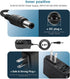 12.6V AC/DC Massage Gun Charger Adapter Compatible with Cholas KZD02, Tyiaus, JamGym, Helices, Headnote, Fantasy, Olski, Fylina, Valano J01, Sylphim,Neprock,Aquapro Power Supply Cord Cable(6.6Ft)