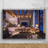 DASHAN 6.5x5ft Living Room Backdrop Zoom Meeting Video Modern Home Office Backdrop for Photography Online Meeting