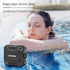 IPX7 Waterproof Bluetooth Shower Speaker, Portable Wireless Speaker with Loud Sound, Built-in Mic, 12 Hours for Outdoor