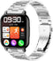 Lamshaw Stainless Steel Replacement Strap for Popglory 1.85 Smart Watch, Compatible with P66/LESHIDO Smart Watches