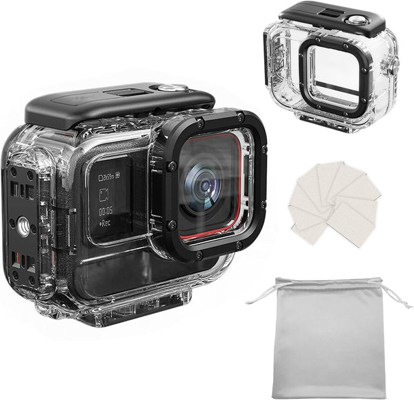 Waterproof Case for Insta360 Ace Pro Action Camera, 60M/197FT Diving Housing Cover Shell