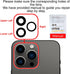 2PCS ASDAWN Back Rear Camera Lens Glass Replacement for iPhone 13 Pro Max and 13 Pro with Pre-Installed Adhesive +