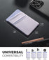 VULKIT Slim Elastic Adhesive Phone Wallet, Credit Card Sleeves Sticker for Back of Smartphone (Lilac)