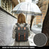 Backpack Commuter Backpack Backpack 17 Inch, LOVEVOOK Laptop for Women Work Travel Business Computer Bag Teacher Doctor