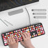 Dilter 104 7 8 10, Wired Keyboard, Keys Full-Sized Typewriter Keyboards, USB Plug and Play Office Keyboard with Number