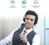 Yealink UH34 USB Wired Headset with Mic, Stereo Headphones with Noise Cancelling Microphone for Professional Business